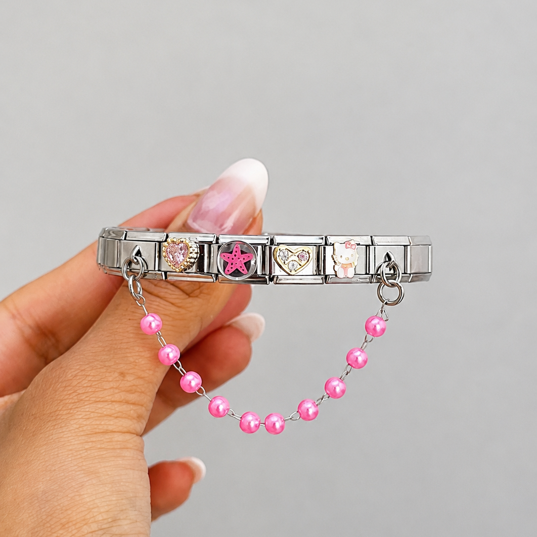 EMOURÁ Pink silver