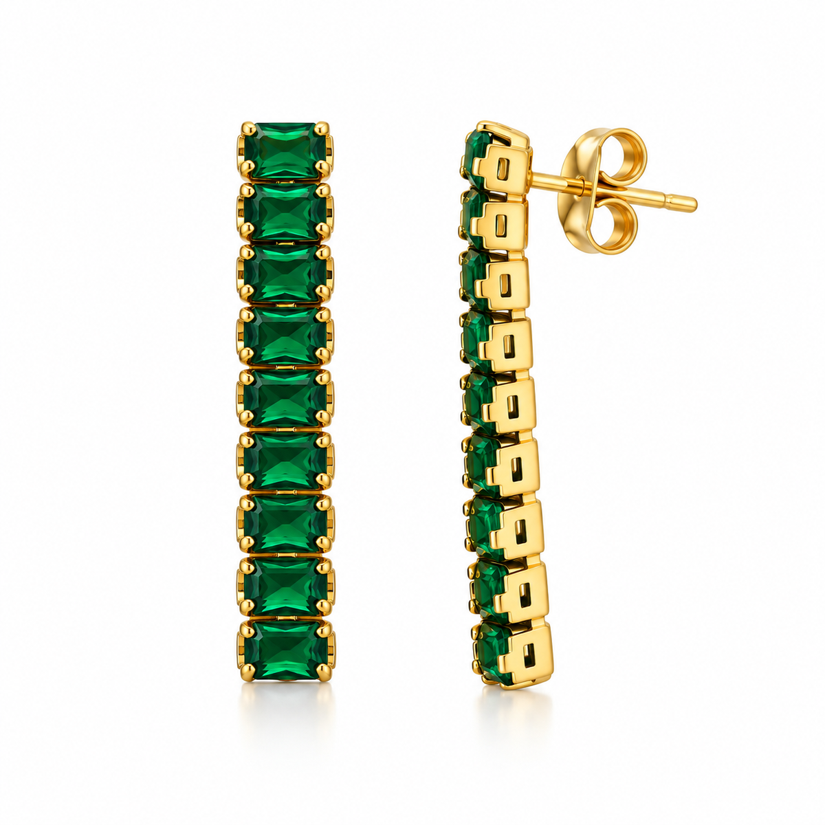 Green Luxe Earrings