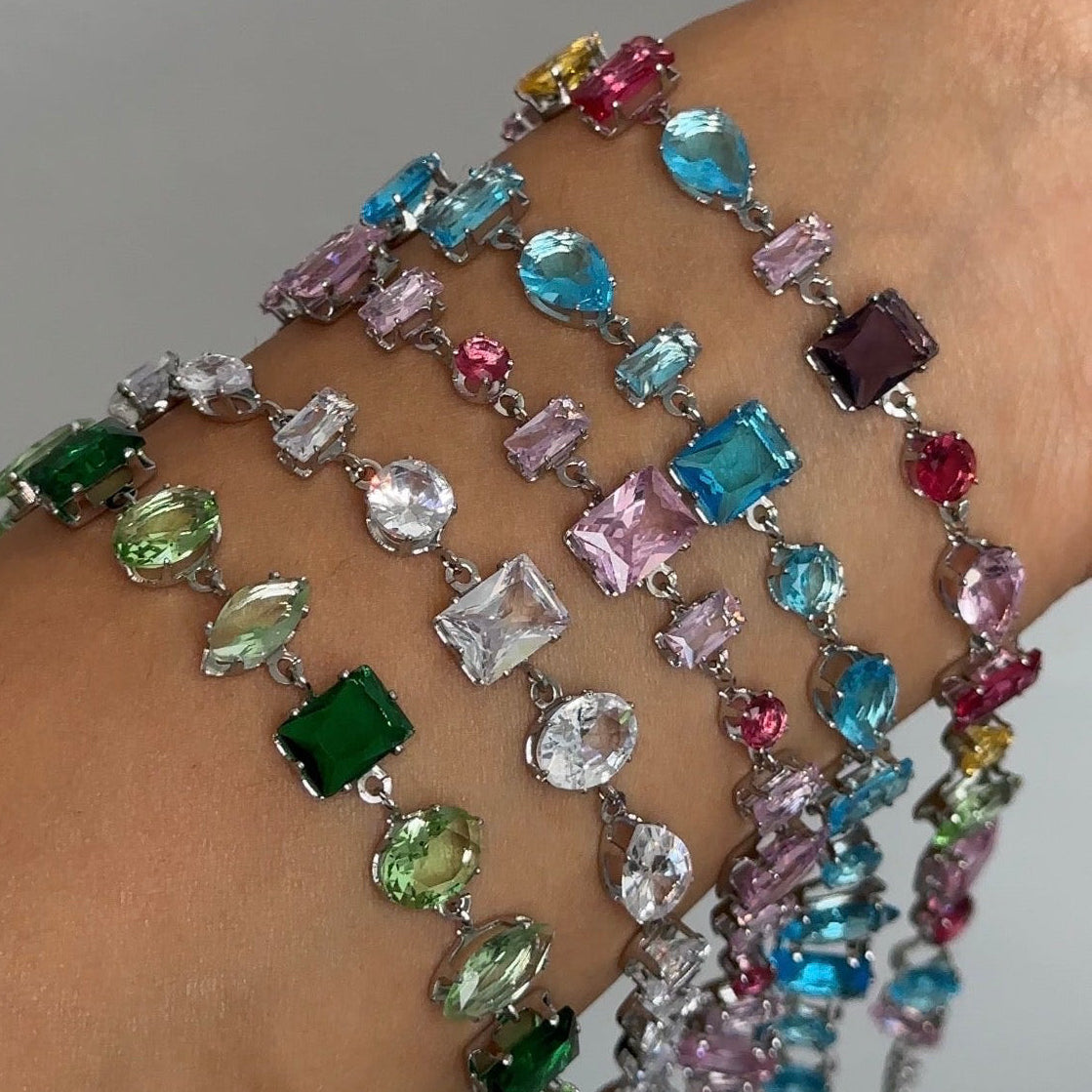 White Diamond Bracelet