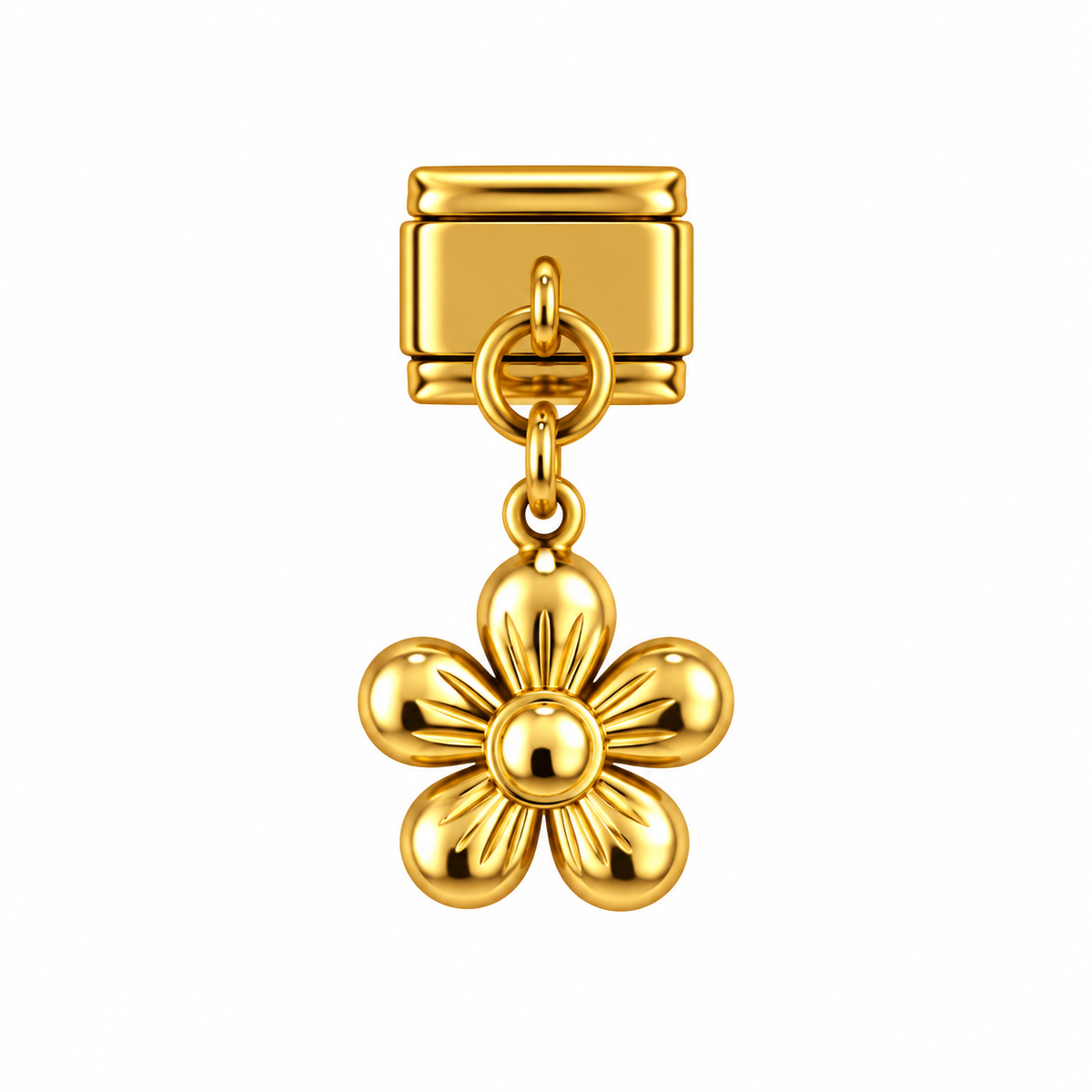 Gold Bloom Charm