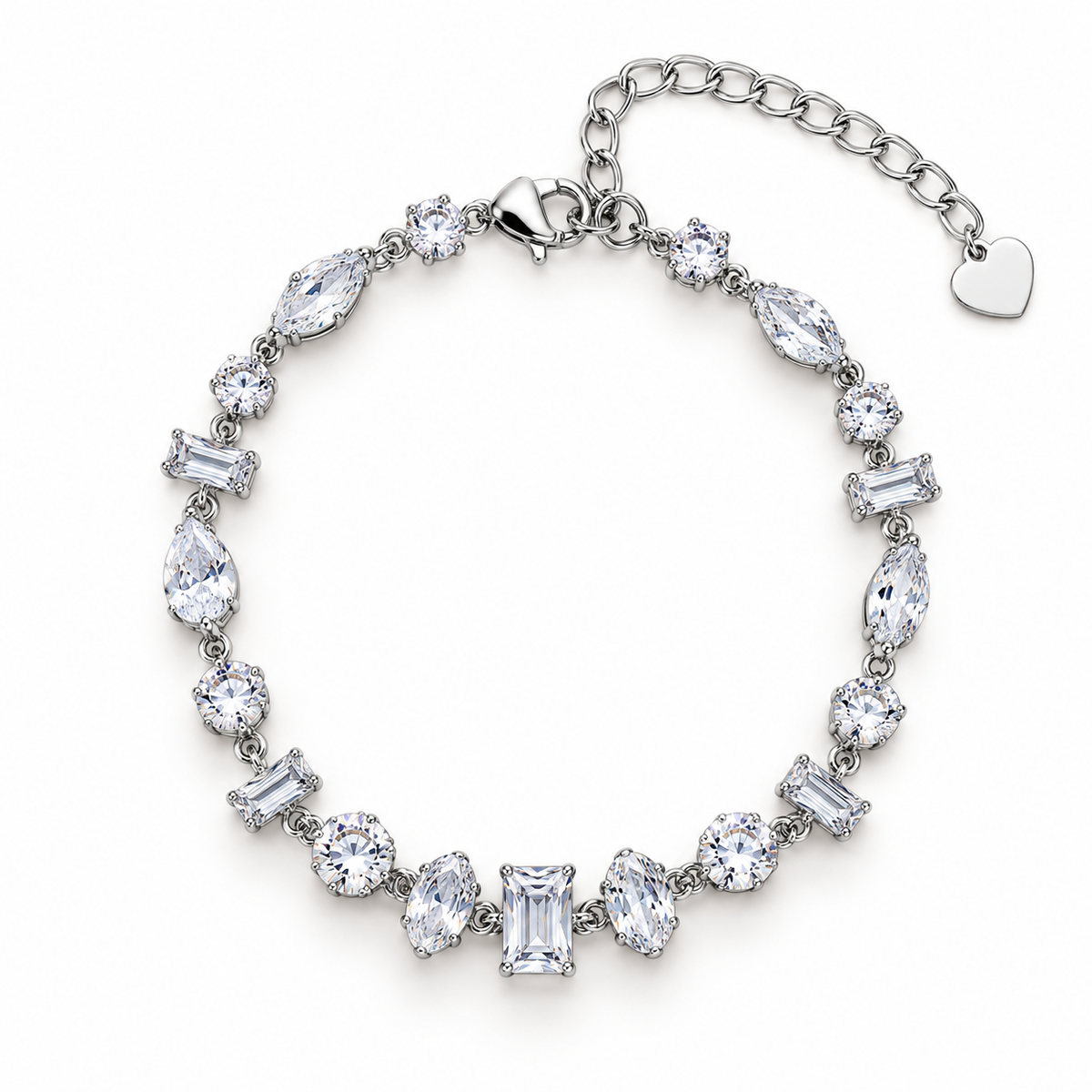 White Diamond Bracelet