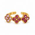 Elara Pink Ring