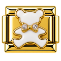 Teddy White Charm