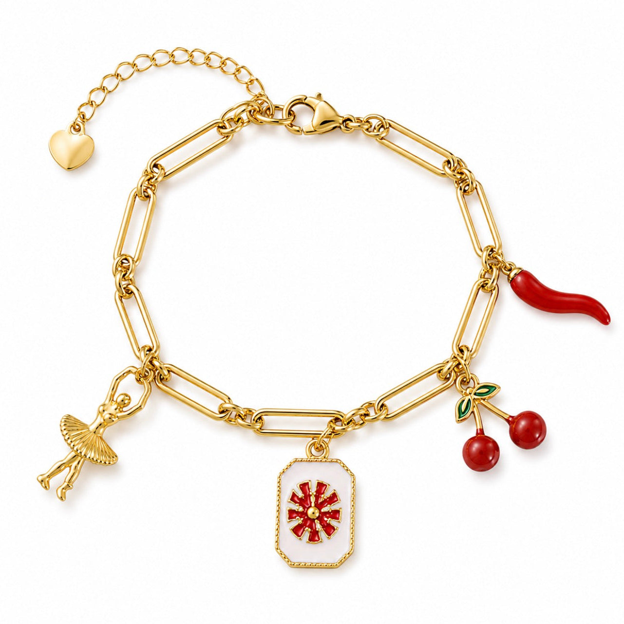 Charm Red Bracelet