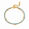 Blue bracelet